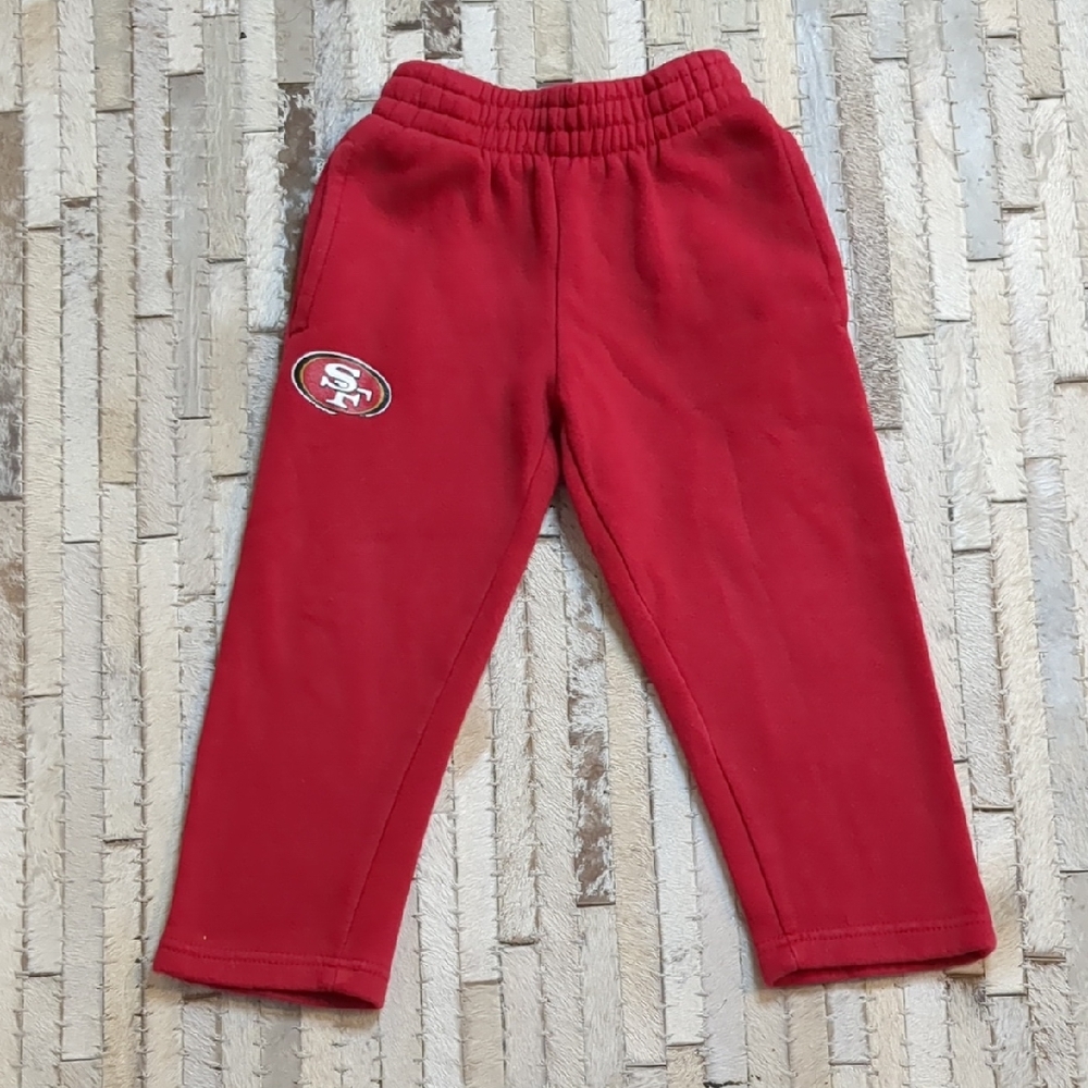 San Francisco 49ers Kids 3T Straight Leg Sweatpants